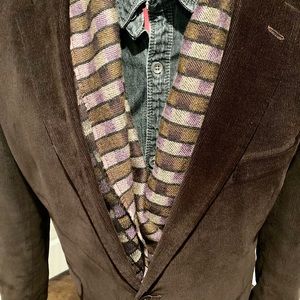 Tommy Hilfiger Brown Corduroy Blazer sz. 48R